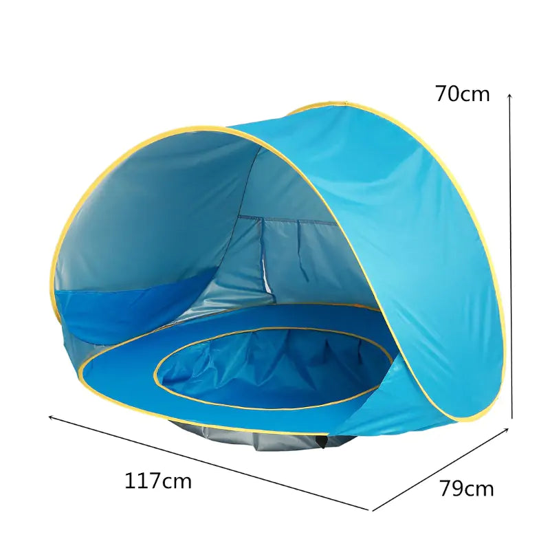 Baby Beach Tent Aura Restored