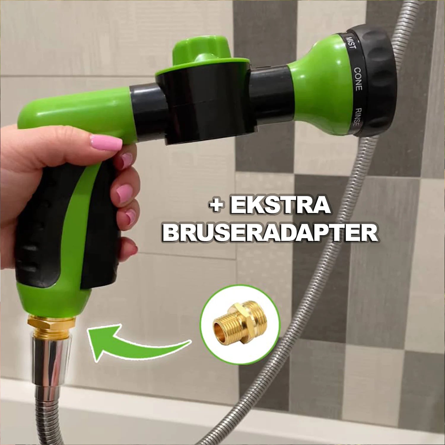 Paws and Claws Dog Shower Jet Attachment Aura Restored