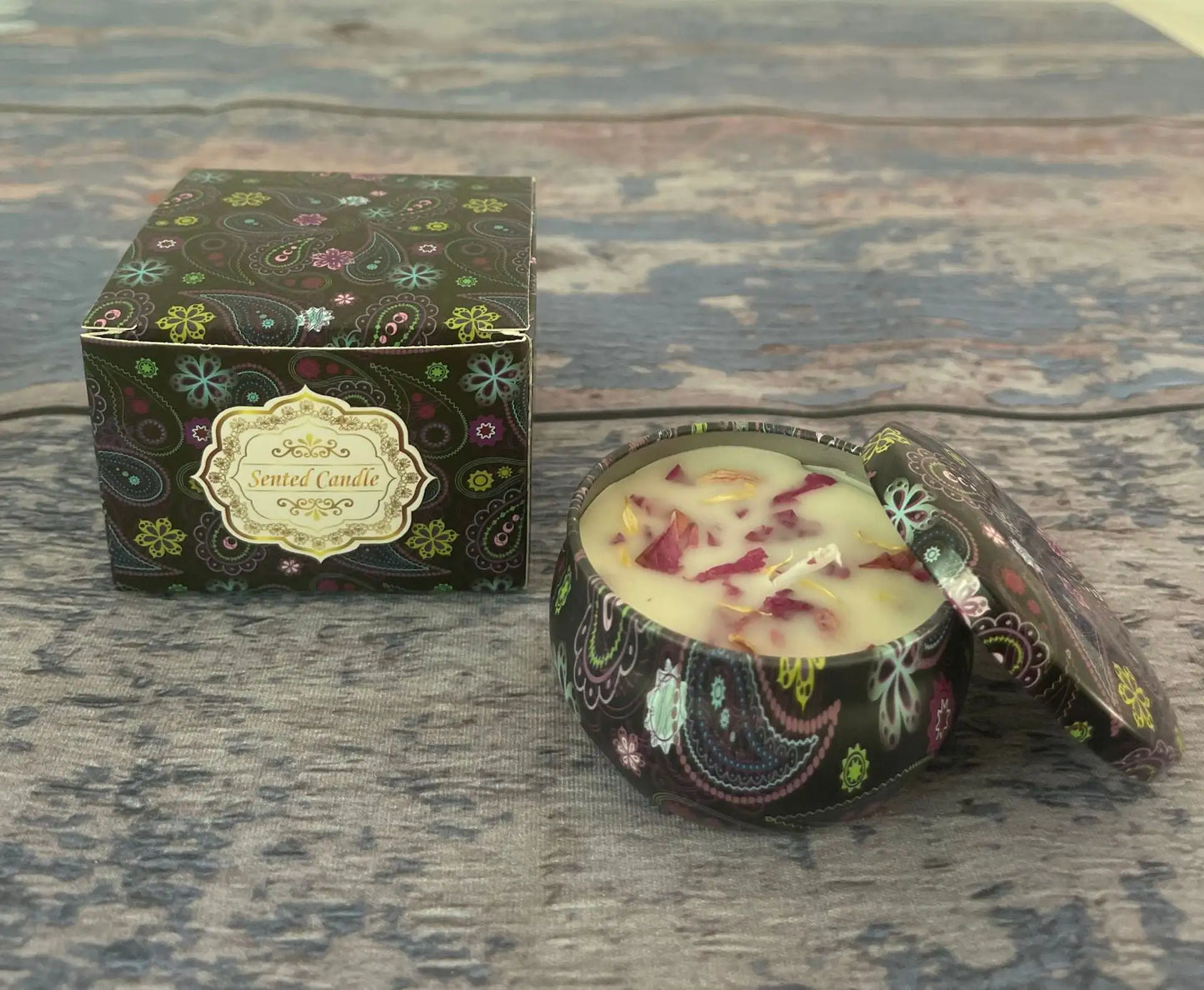 Kryssable Collection Dried Floral Scented Candles Aura Restored