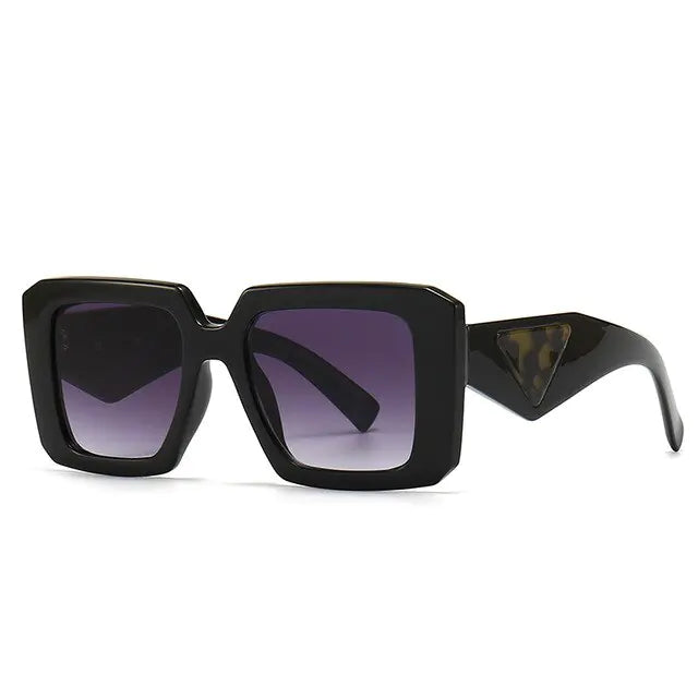 Woah!!! Retro Rectangular Cat Eye Sunglasses Aura Restored