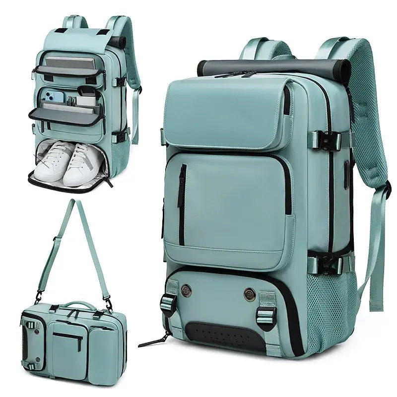 CbyK Laptop Backpack With Shoe Bag Aura Restored