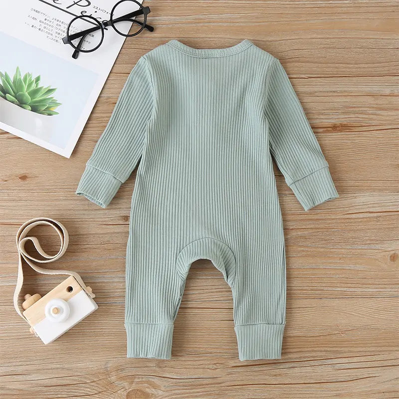 Casual Long Sleeve Baby Romper Aura Restored