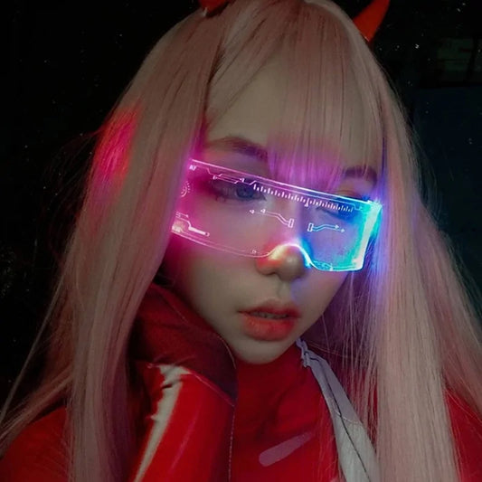 Woah!!! LED Luminous Sunglasses Aura Restored