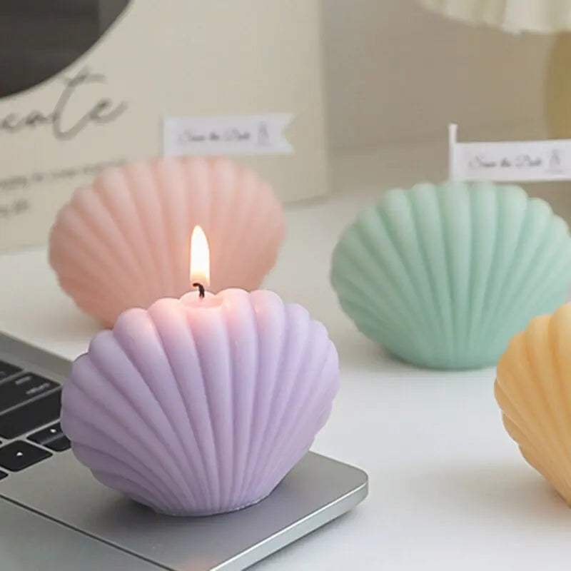 RG40 Collection Shell Scented Aromatherapy Candles Aura Restored