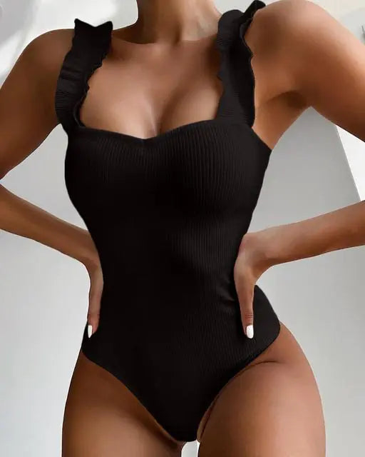 9DF Ruffle Monokini Aura Restored