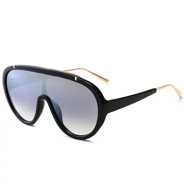 Kryssable Collection Jaspeer UV400 Oversized Sunglasses Aura Restored