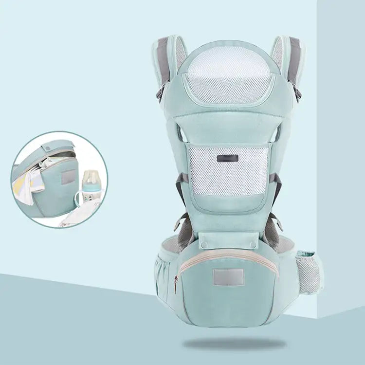 All-Season Baby Carrier & Waist Stool Aura Restored