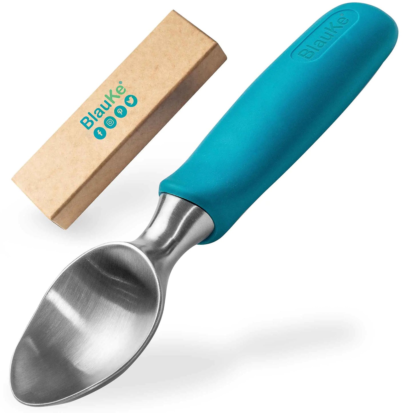 Stainless Steel Ice Cream Scoop - Professional Ice Scooper Aura Restored