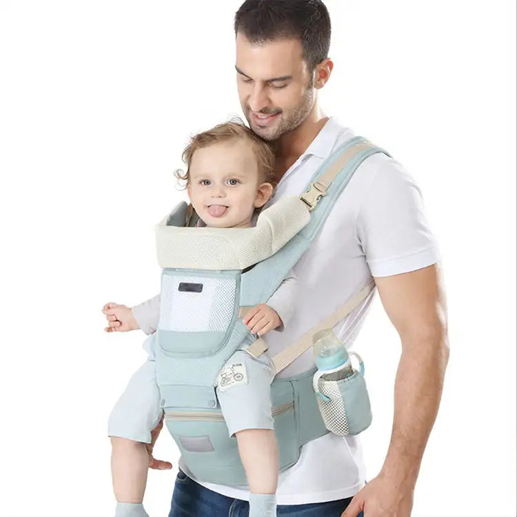 All-Season Baby Carrier & Waist Stool Aura Restored