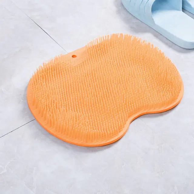 TAA Bath Mat Back Massage Silicone Brush Aura Restored