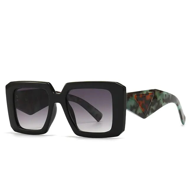 Woah!!! Retro Rectangular Cat Eye Sunglasses Aura Restored