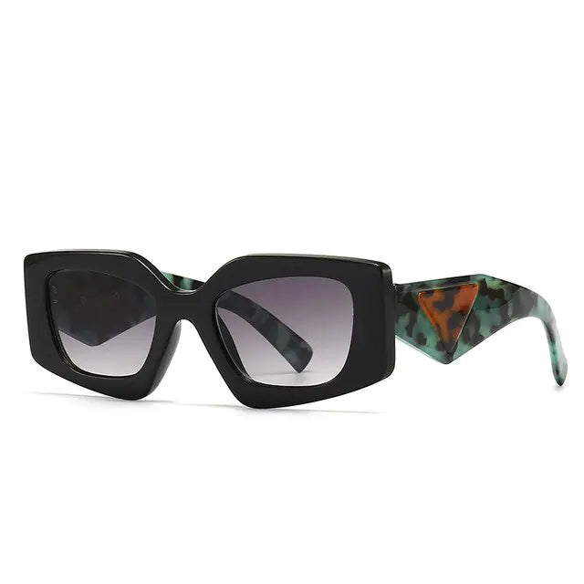 Woah!!! Retro Rectangular Cat Eye Sunglasses Aura Restored