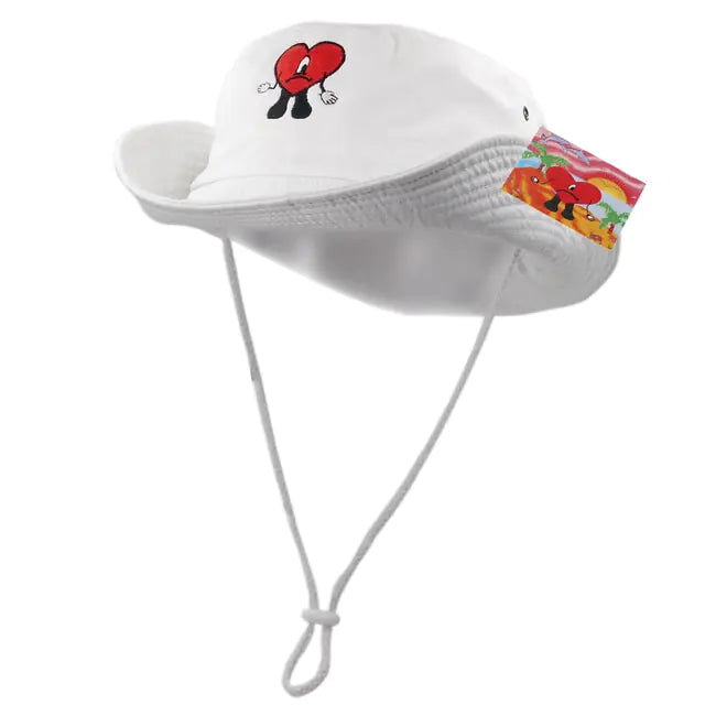 Foldable Cotton Embroidered Bucket Hat Aura Restored