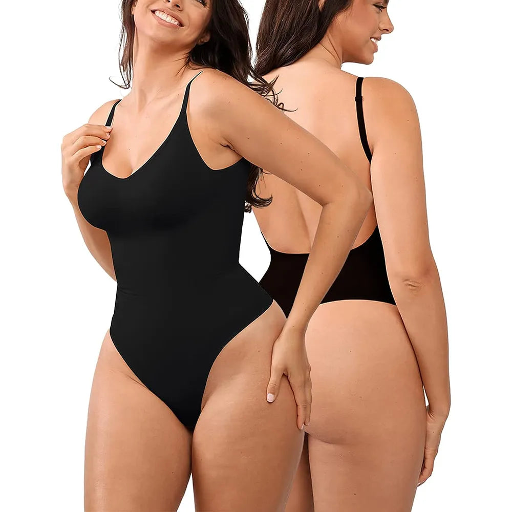 9DF Backless Bodysuits Tummy Control Aura Restored