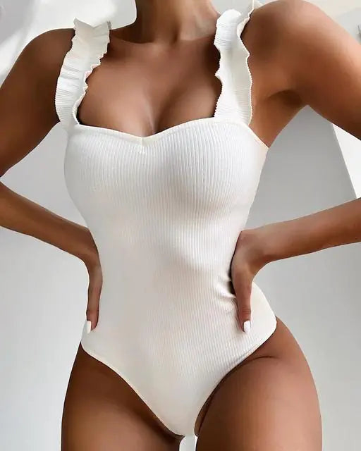 9DF Ruffle Monokini Aura Restored