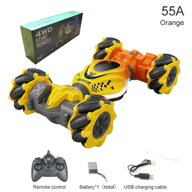 4WD RC Stunt Car 2.4G Radio Remote Control Aura Restored