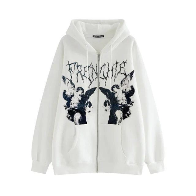 Celestial Print Fleece Jacket