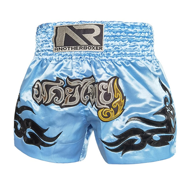 Another Boxer Living Flame Men Boxing Shorts Aura Restored