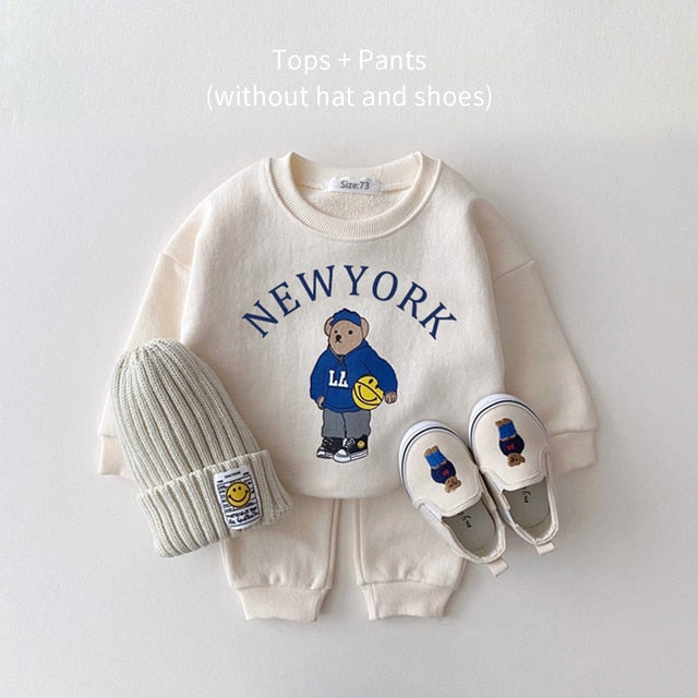 For the Kids Baby Casual Hoodie and Pants Set Aura Restored