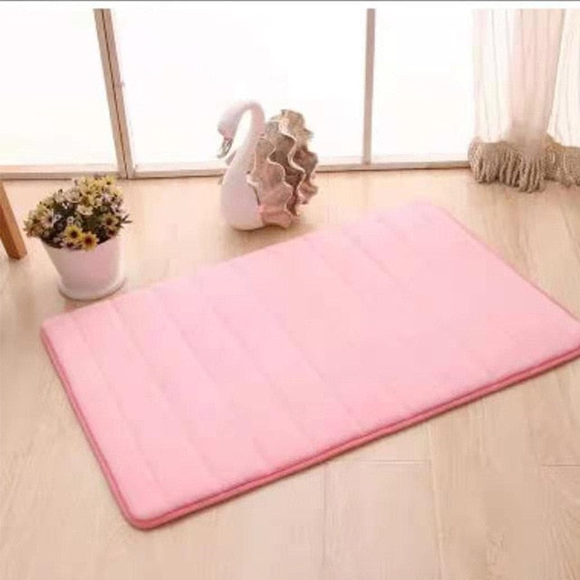 TAA Magic Bath Mat Coral Fleece Carpet Kryssable Collection Aura Restored