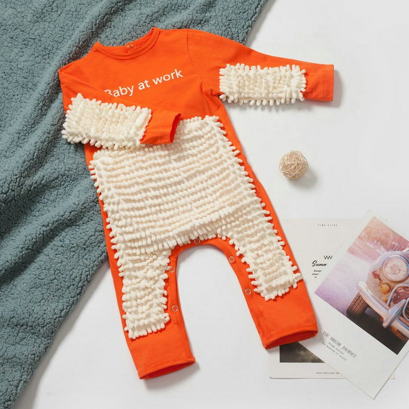 For the Kids Baby Mop Romper Aura Restored