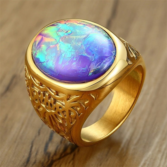 Aura Restored Signet Rings for Men Aura Restored