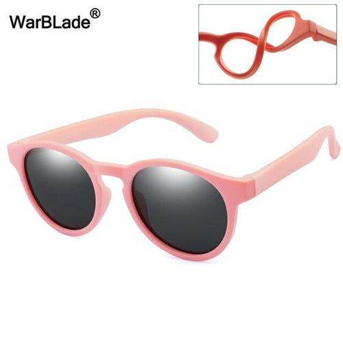 Kids Polarized Round Sunglasses Aura Restored