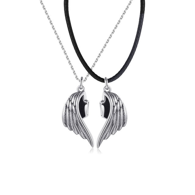 Dragon Wing Couples Love Necklace Aura Restored