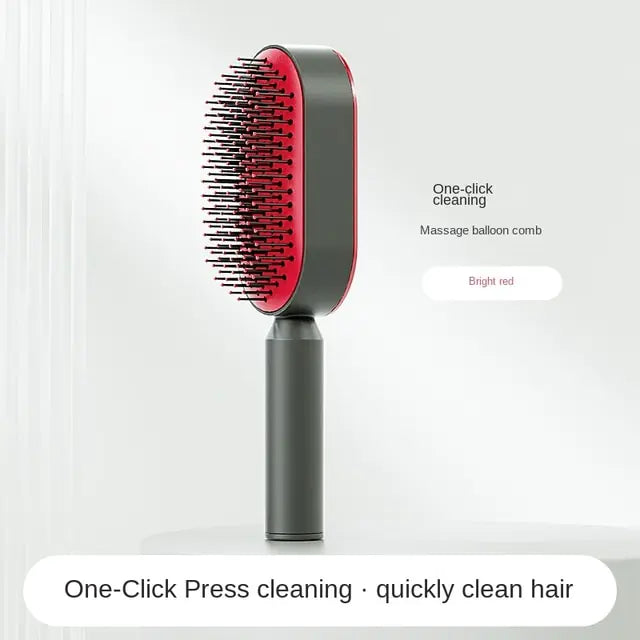 Wendigo Self Cleaning Anti-Static Hair Brush Aura Restored