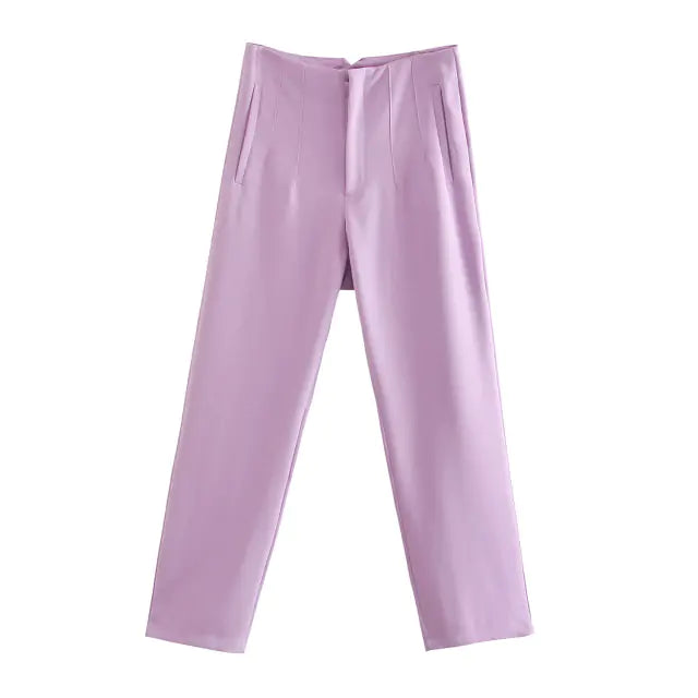 Cosmo Aura High Waist Streetwear Trousers Aura Restored