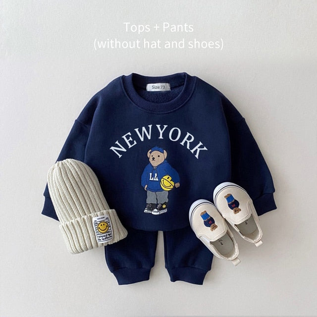 For the Kids Baby Casual Hoodie and Pants Set Aura Restored