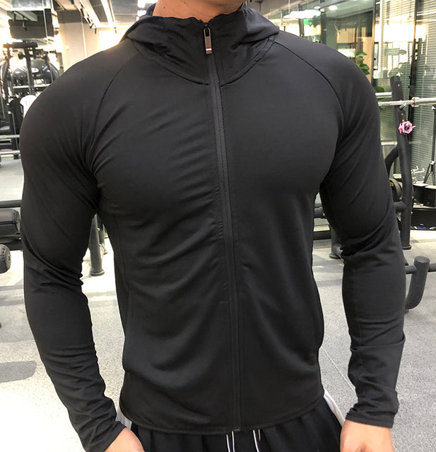 Push it fitness Men Sports Hoodie Aura Restored