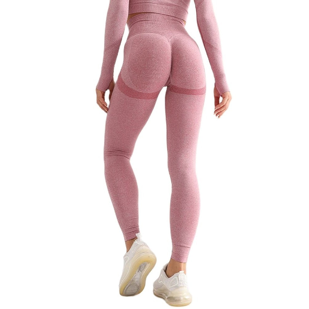 Pink Collection fitness yoga pants Aura Restored