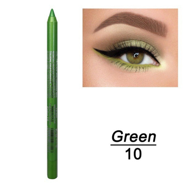 Woah!!! 14 Colors Long-lasting Eye Liner Aura Restored