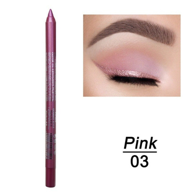 Woah!!! 14 Colors Long-lasting Eye Liner Aura Restored