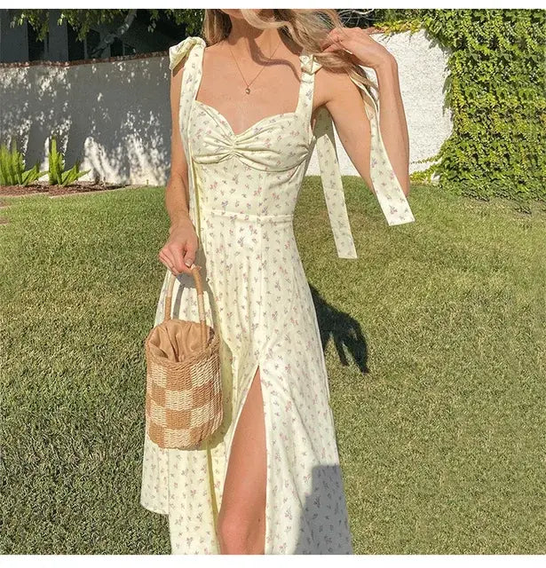 9DF Summer Bandage Sundress Aura Restored