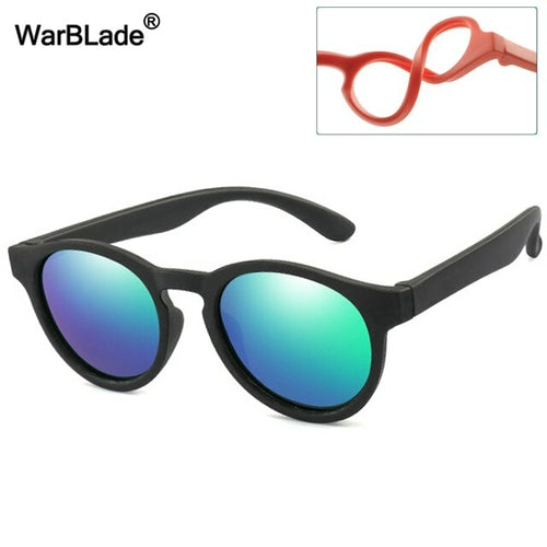 Kids Polarized Round Sunglasses Aura Restored