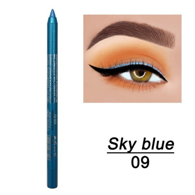 Woah!!! 14 Colors Long-lasting Eye Liner Aura Restored