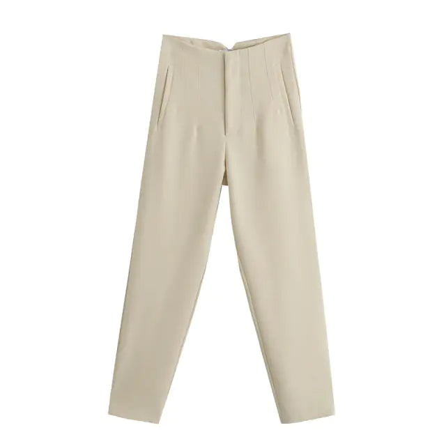 Cosmo Aura High Waist Streetwear Trousers Aura Restored