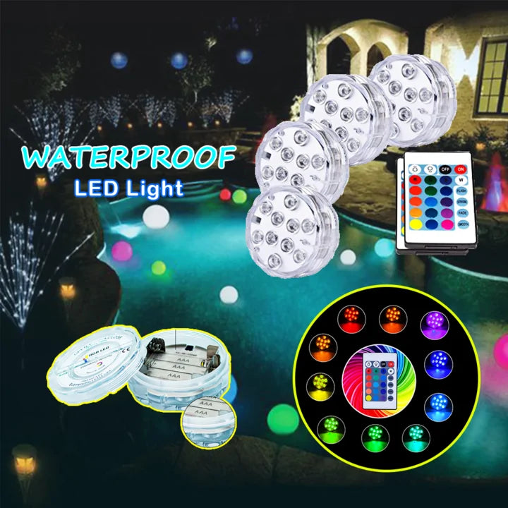 Water Submersible LED Lights Aura Restored