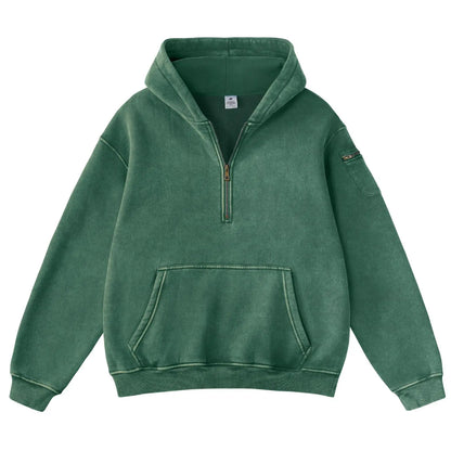 Gideon Collection — Women Half-Zip Essentials Hoodie