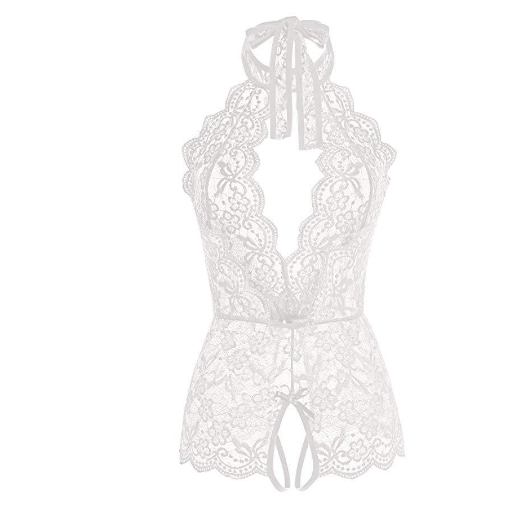 Deluce Teddy Erotic Lace Lingerie Aura Restored