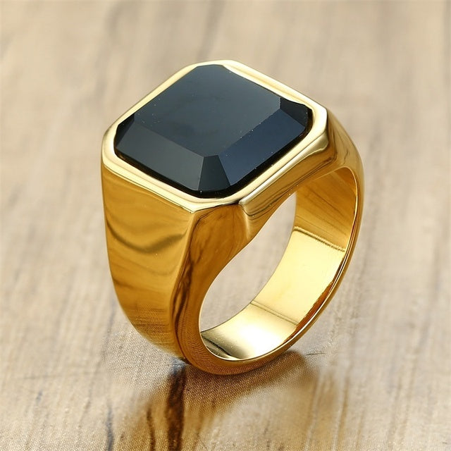 Aura Restored Signet Rings for Men Aura Restored