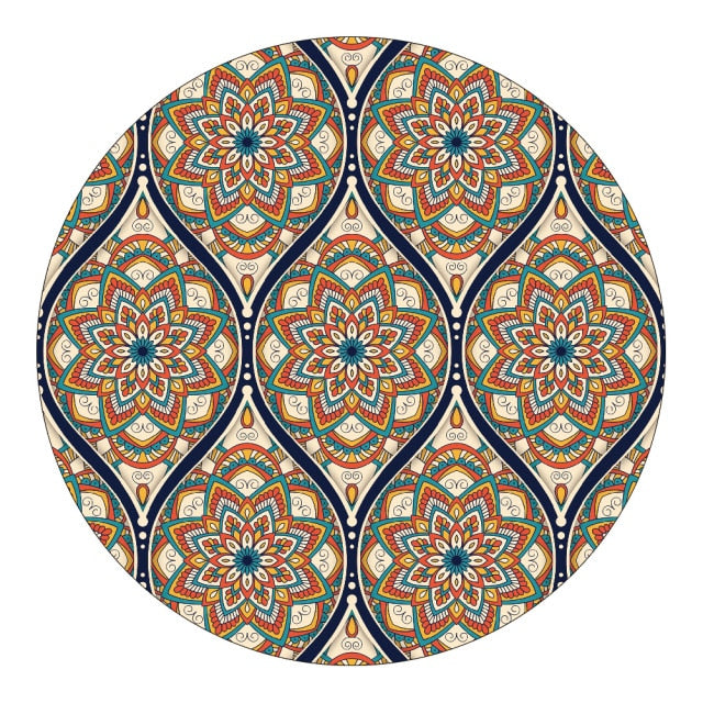 TAA Mandala-Style Rug Kryssable Collection Aura Restored