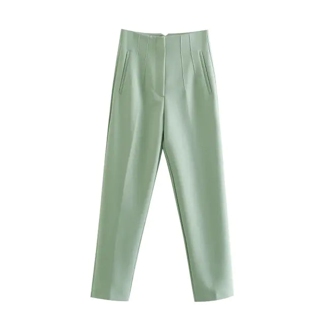 Cosmo Aura High Waist Streetwear Trousers Aura Restored