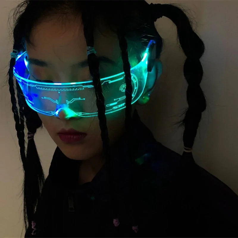 Woah!!! LED Luminous Sunglasses Aura Restored