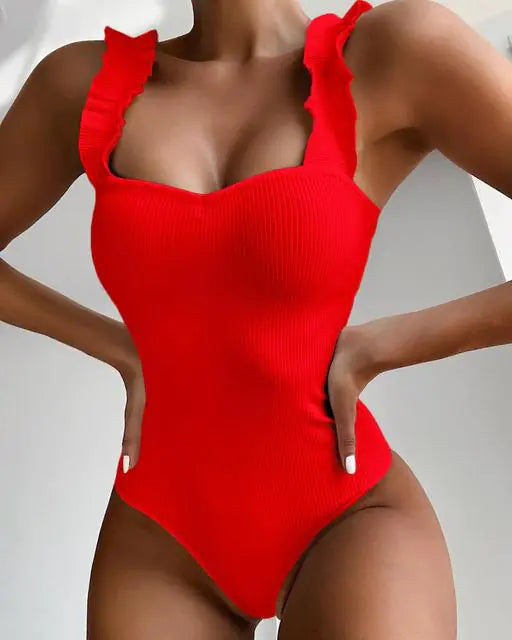 9DF Ruffle Monokini Aura Restored