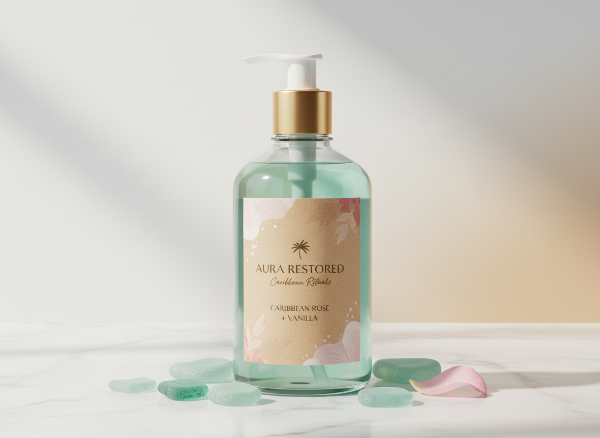 Gideon Collection Caribbean Rose + Vanilla Mineral Bath Soak