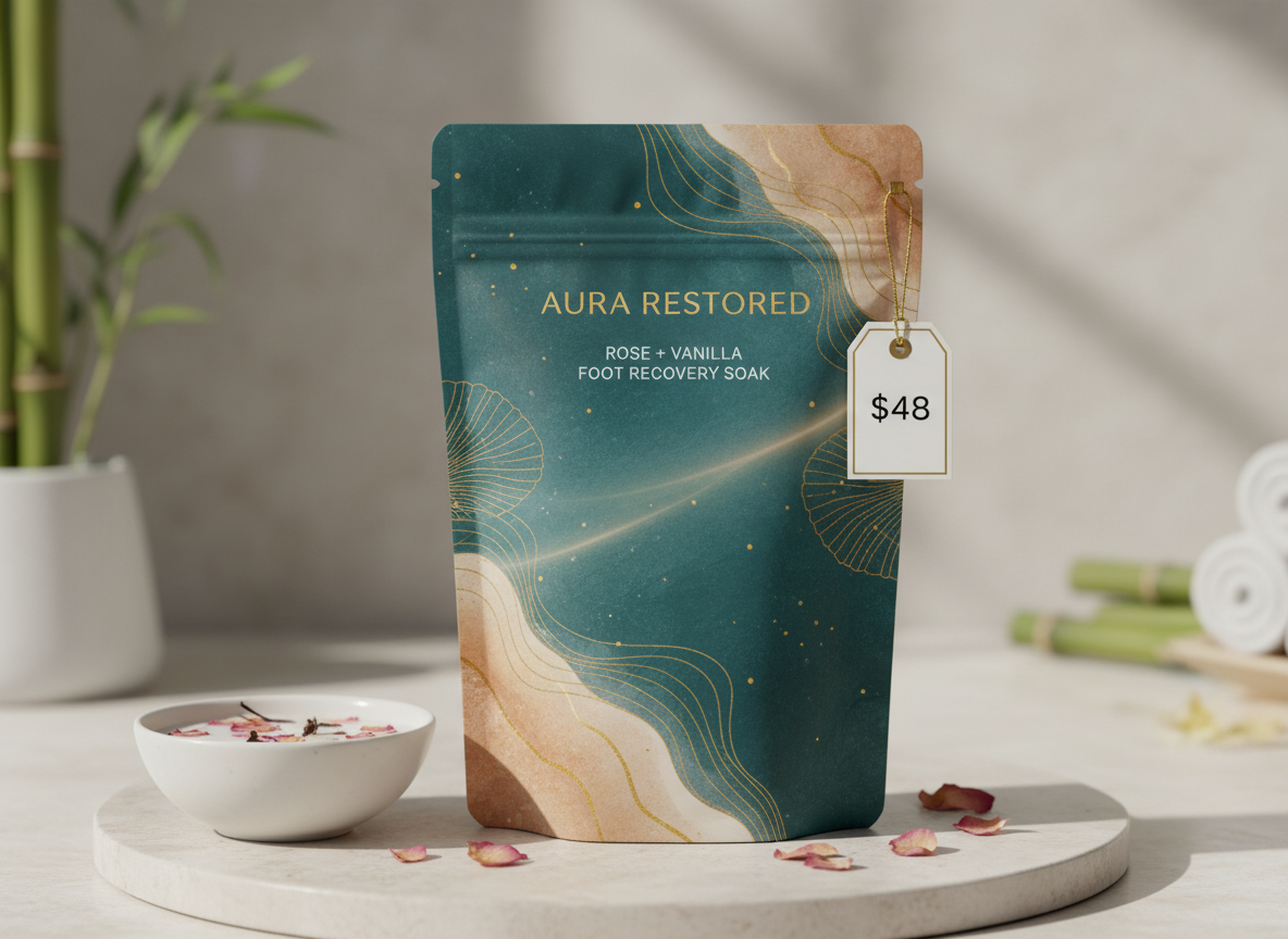 Gideon Collection Caribbean Rose + Vanilla Mineral Bath Soak