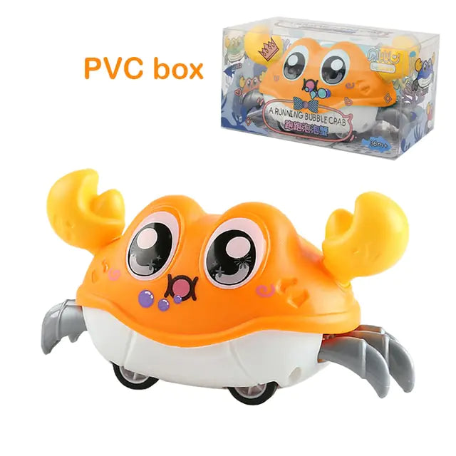 Interactive Crawling Crab Baby Toy Aura Restored